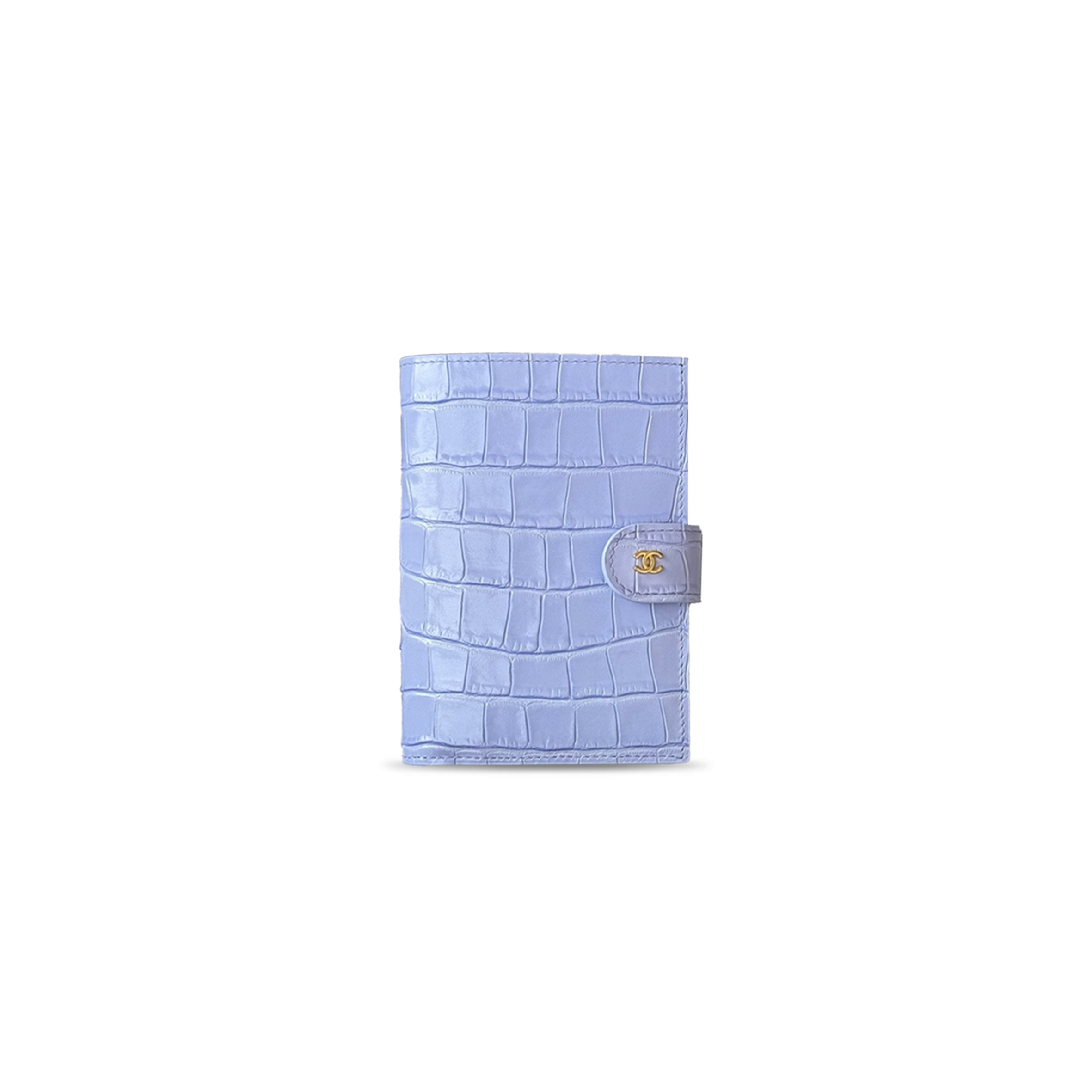 CHANEL MASTER CROCODILE-EMBOSSED PASSPORT HOLDER AP5193 (14*10.5*1.5cm)
